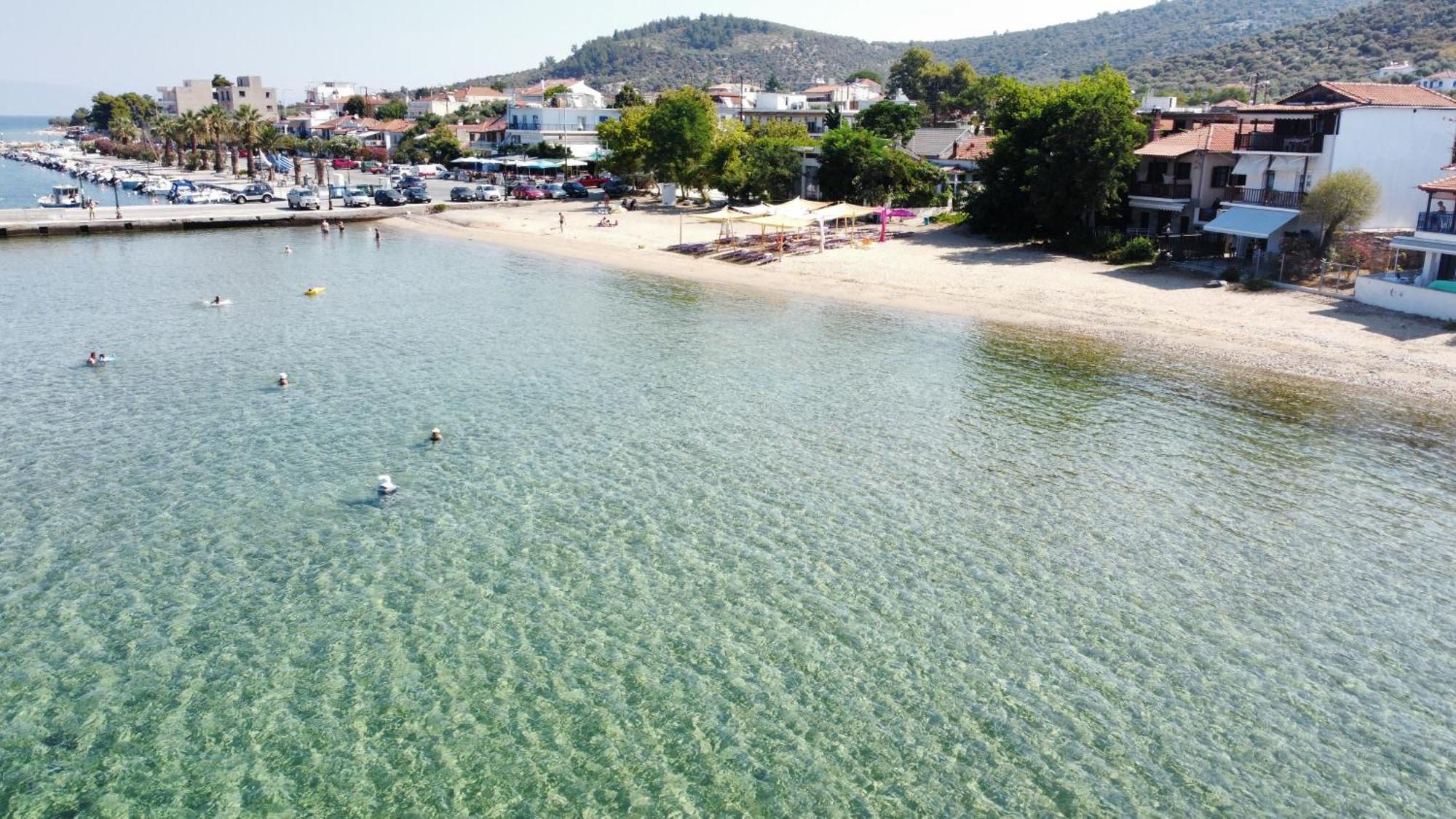 Beachfront Apartment Thassos Skála Kallirákhis Exterior foto