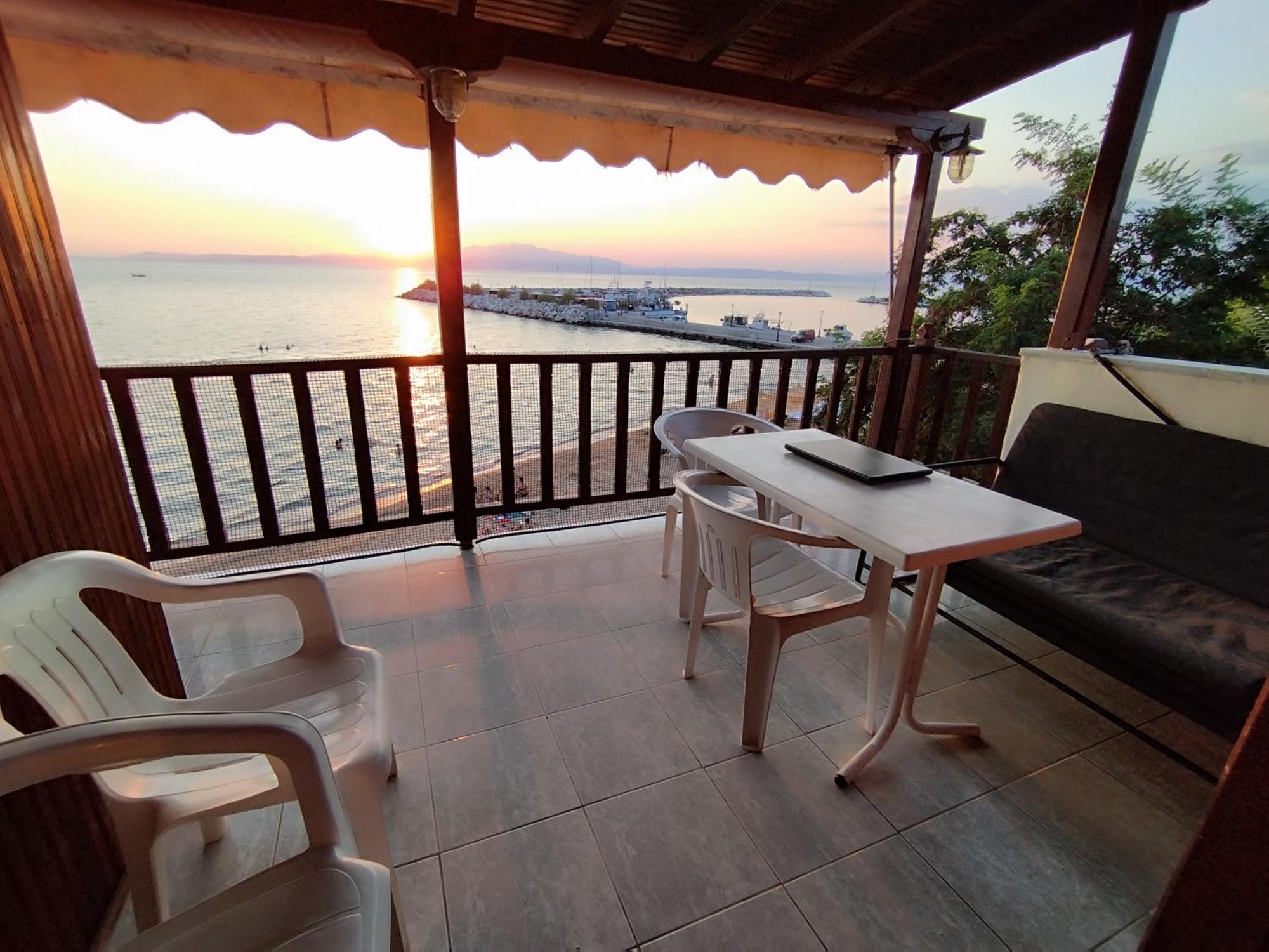 Beachfront Apartment Thassos Skála Kallirákhis Exterior foto