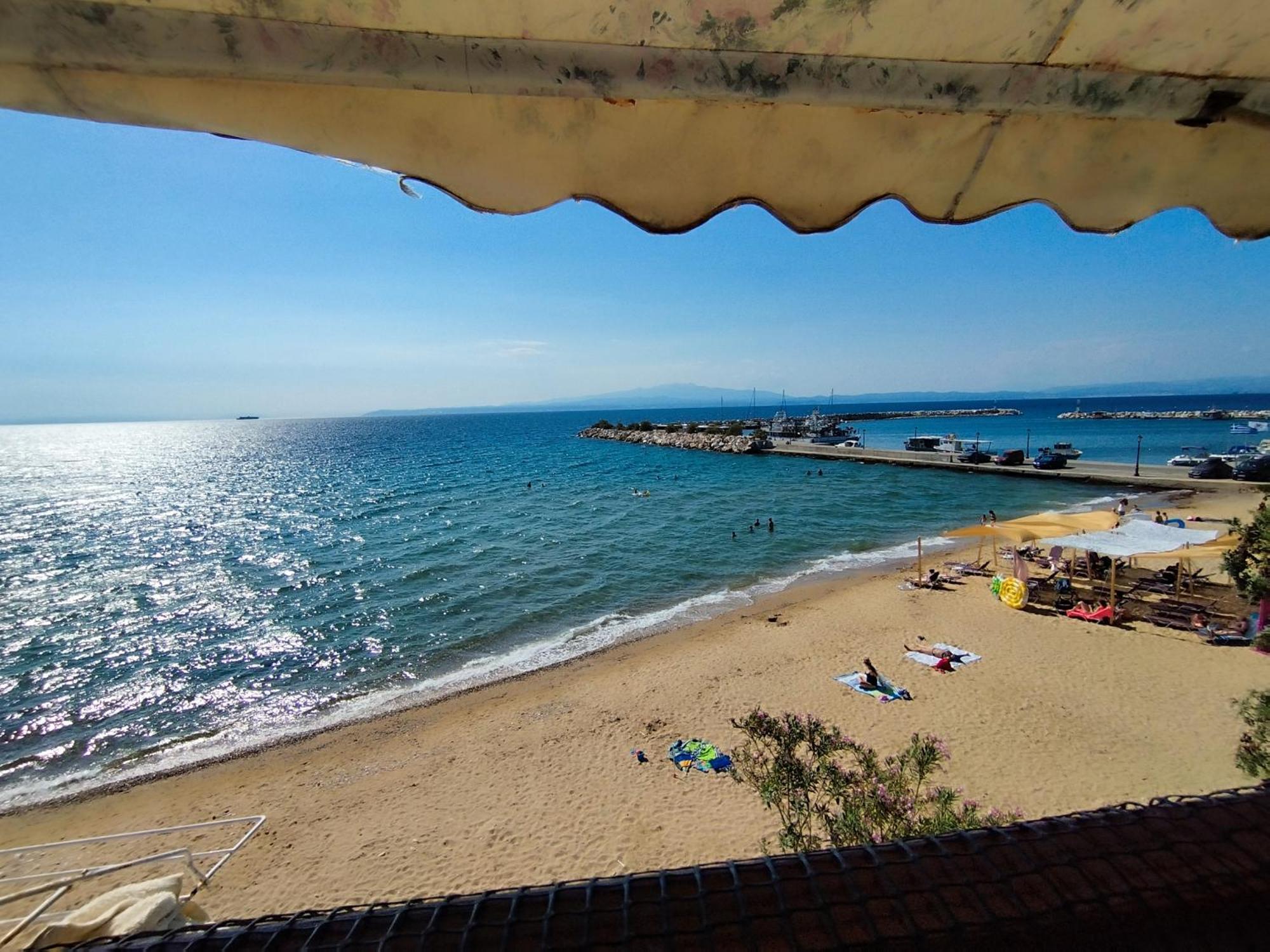 Beachfront Apartment Thassos Skála Kallirákhis Exterior foto