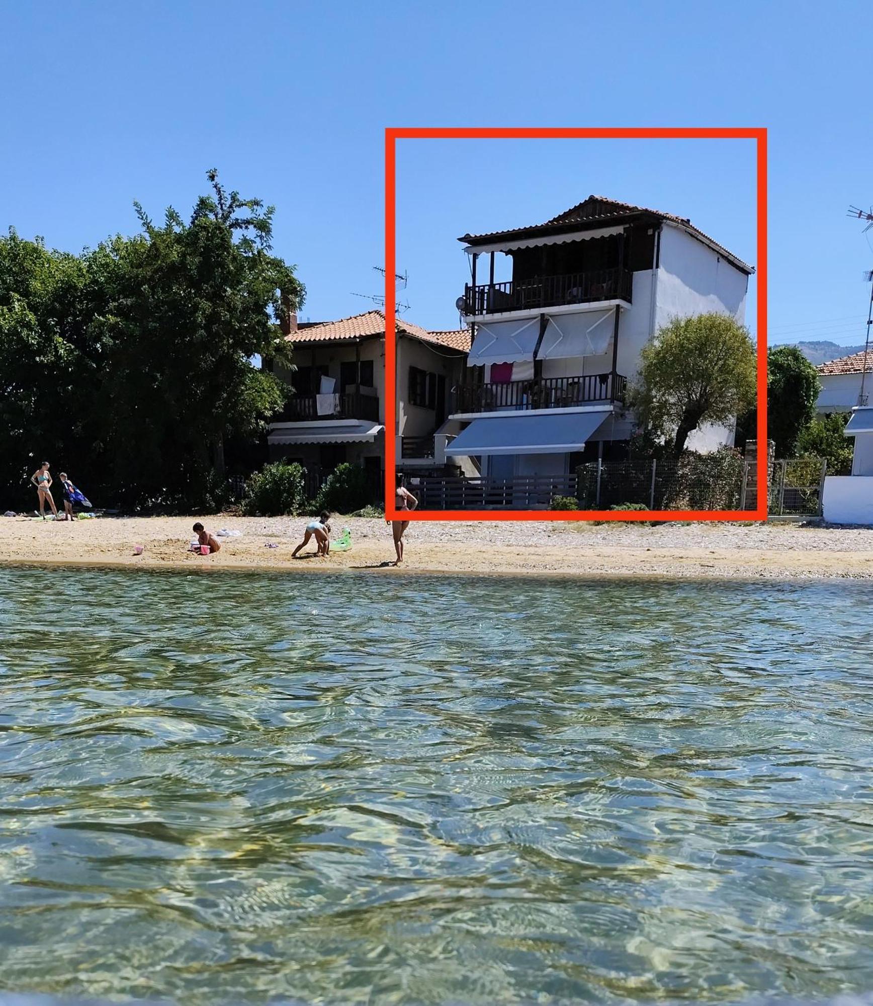 Beachfront Apartment Thassos Skála Kallirákhis Exterior foto