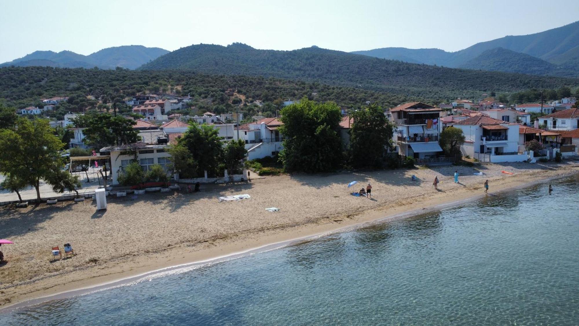 Beachfront Apartment Thassos Skála Kallirákhis Exterior foto