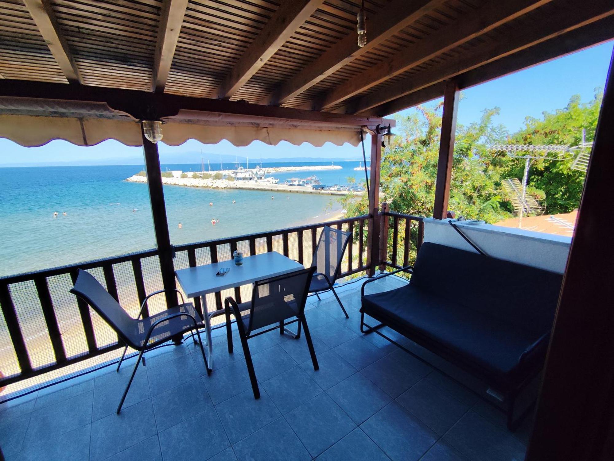 Beachfront Apartment Thassos Skála Kallirákhis Exterior foto
